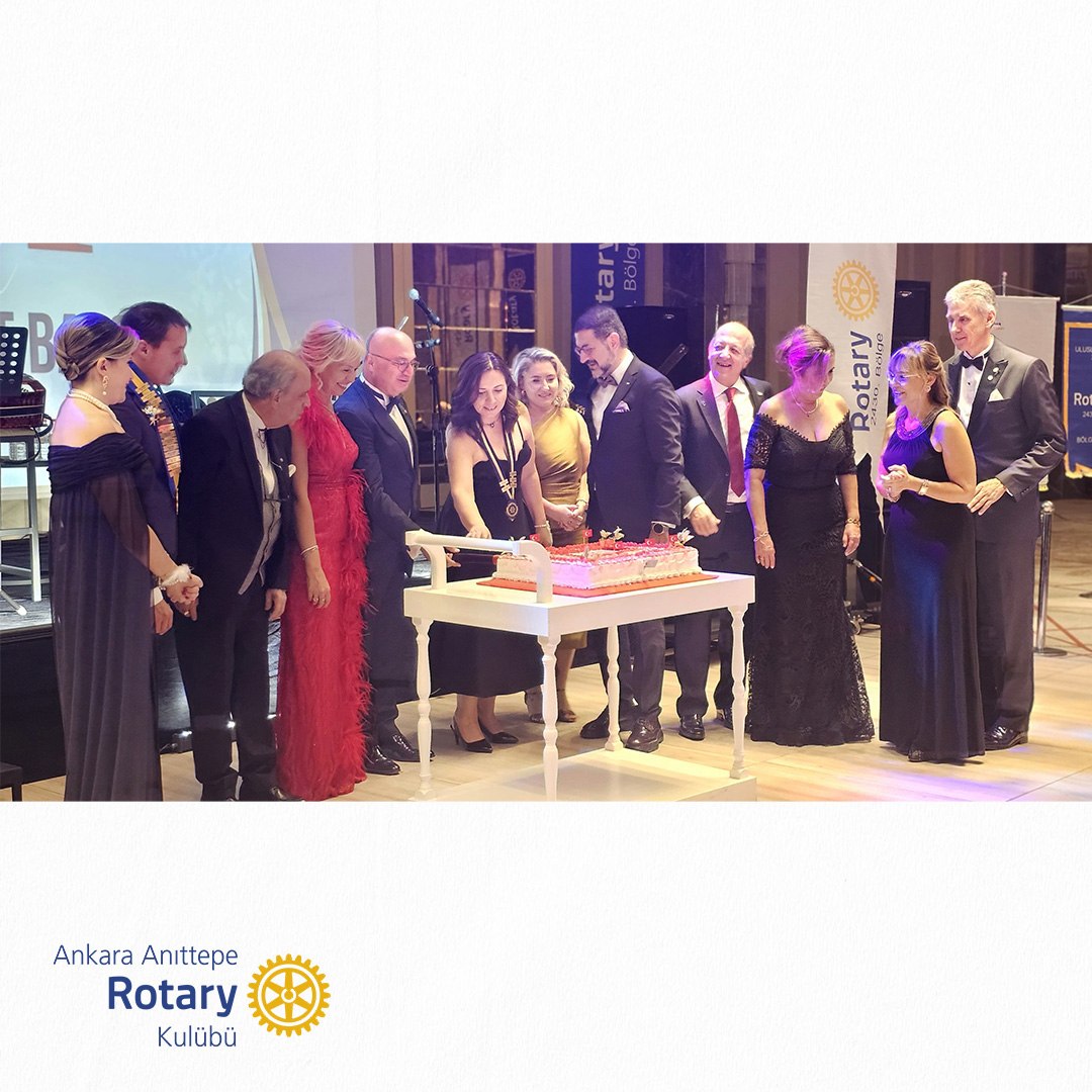 UR 2430 Bölge Dönem Guvernörü Kerem Muradi ve Pınar’ın önderliğinde, Ankara Gazi Rotary…