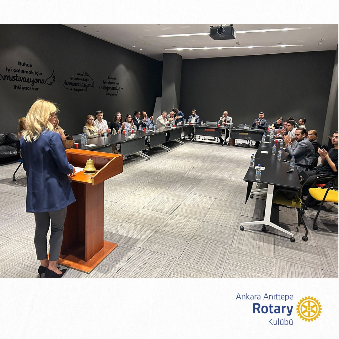 Kulübümüzün 1415. Dönemin 8. Toplantısını, 8 Ekim Salı tarihinde Ankara Anıttepe Rotary…