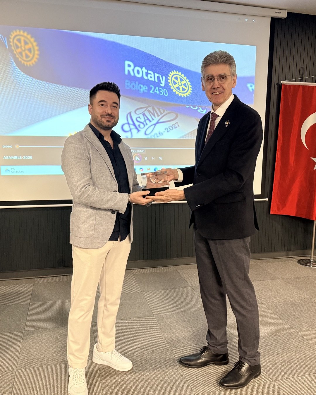 Nisan ayı birinci toplantımızda GLDB