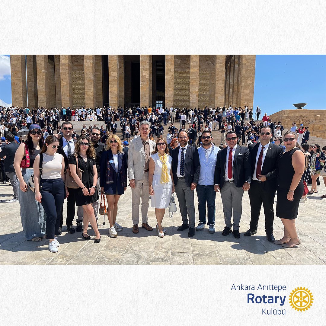 Türk Rotaryenleri olarak 2024-25 dönem açılışı ile birlikte Anıtkabir ziyareti…