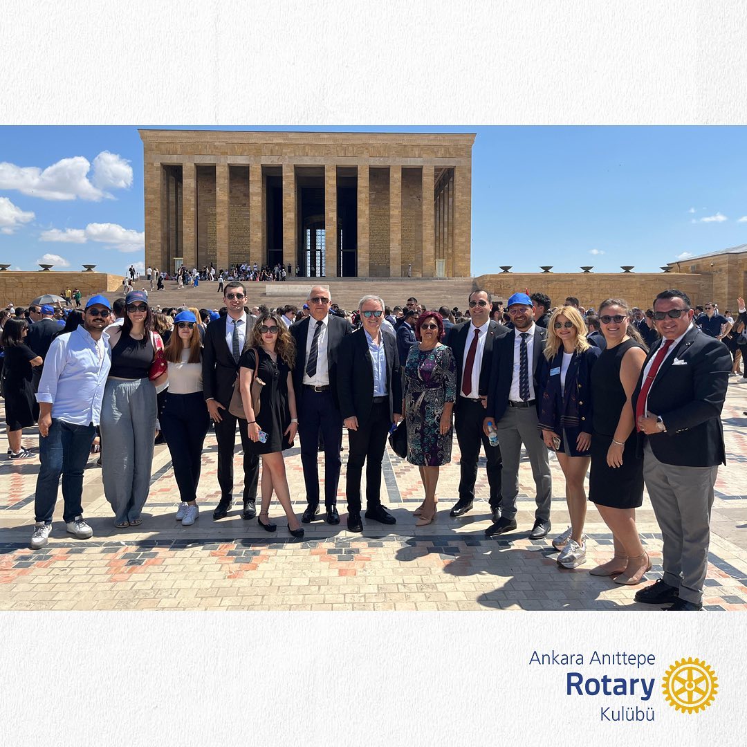 Türk Rotaryenleri olarak 2024-25 dönem açılışı ile birlikte Anıtkabir ziyareti…