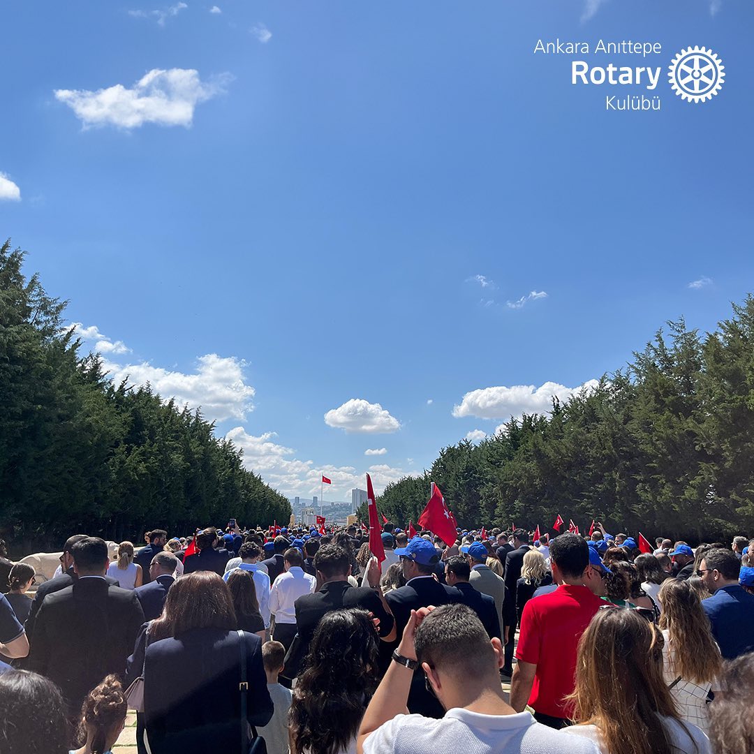 Türk Rotaryenleri olarak 2024-25 dönem açılışı ile birlikte Anıtkabir ziyareti…