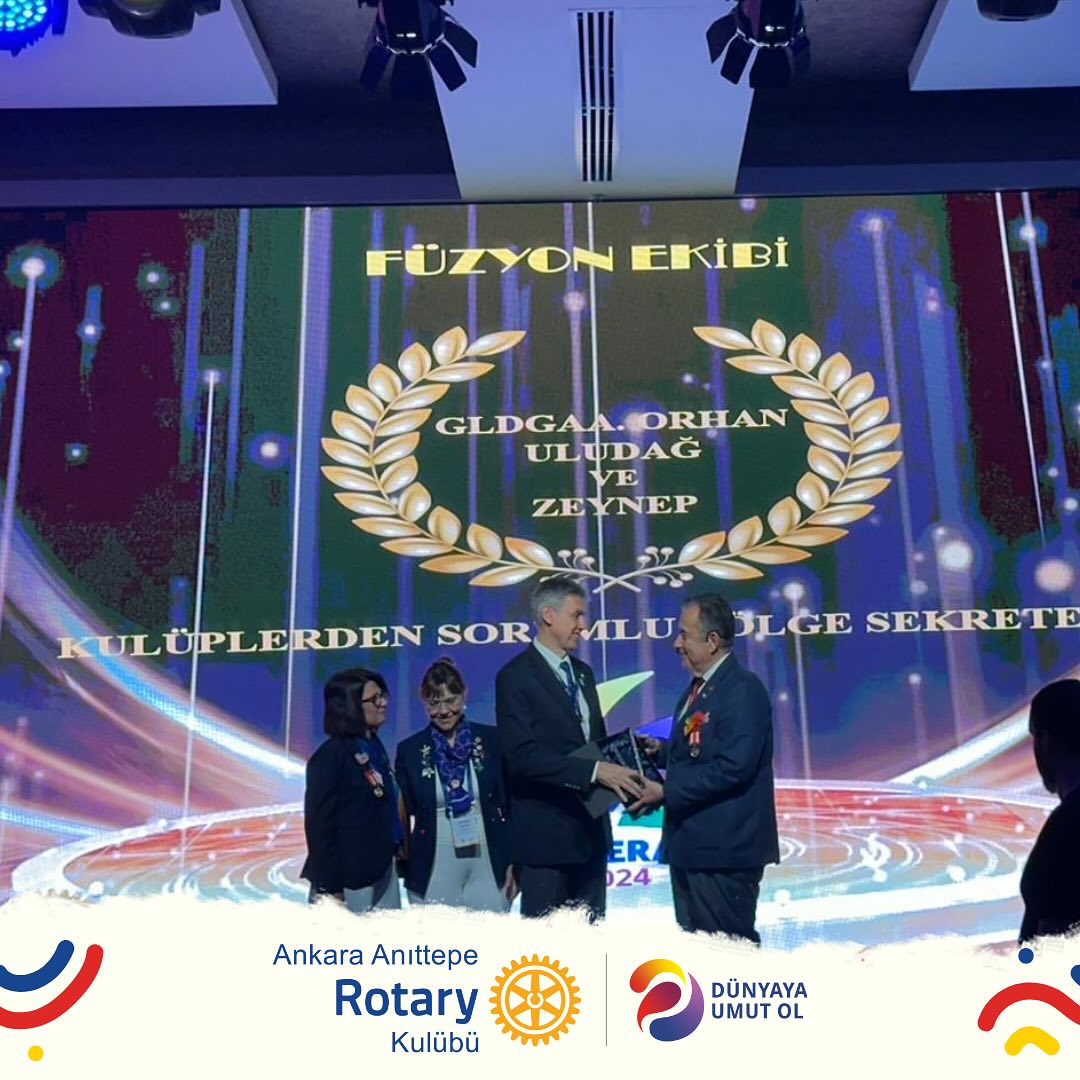 Ankara Anıttepe Rotary Kulübü olarak 2023-24 Dönem Konferansına katılım gösterdik