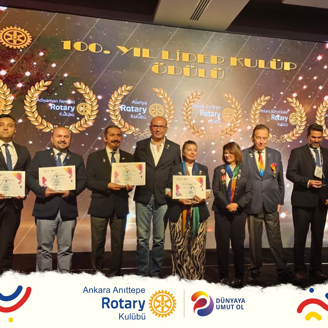 Ankara Anıttepe Rotary Kulübü olarak 2023-24 Dönem Konferansına katılım gösterdik