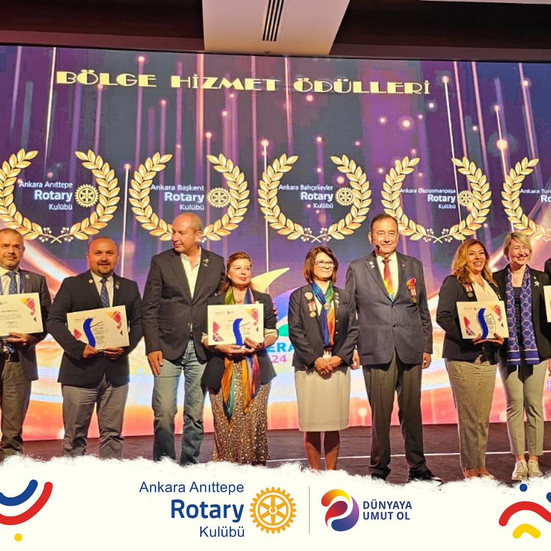 Ankara Anıttepe Rotary Kulübü olarak 2023-24 Dönem Konferansına katılım gösterdik