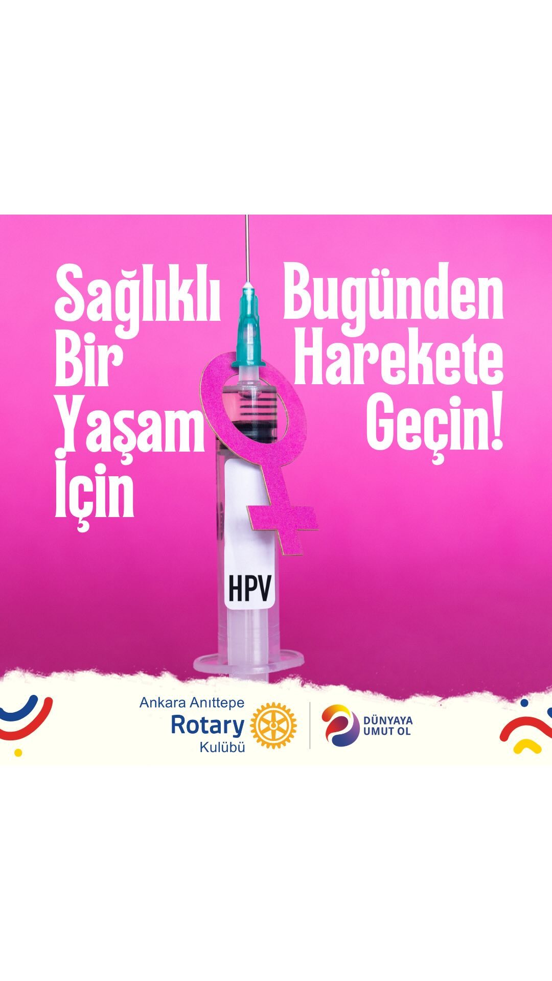 Sağlıklı bir yaşam için, bugünden harekete geçin!