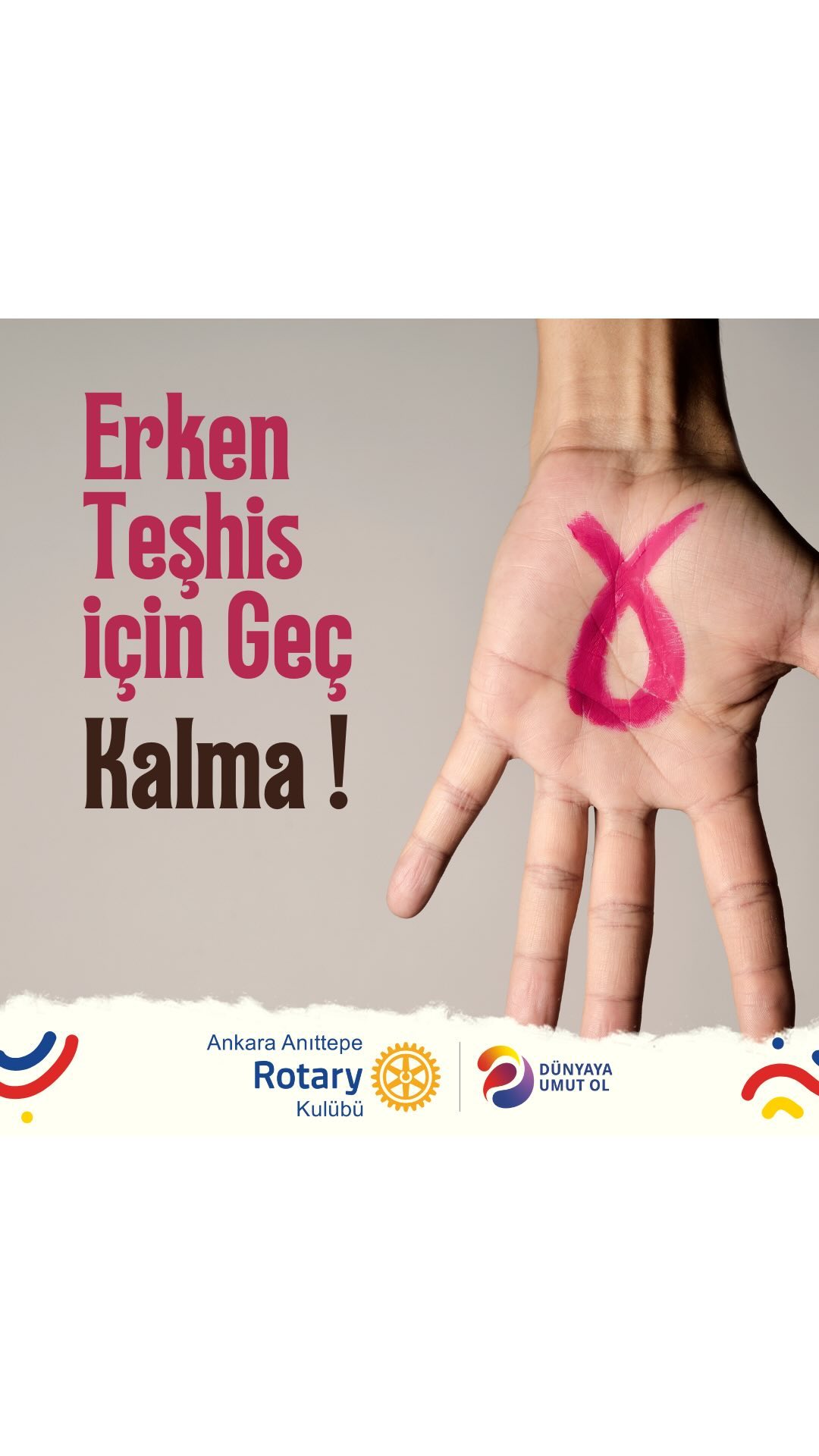 Erken tanı hayat kurtarır