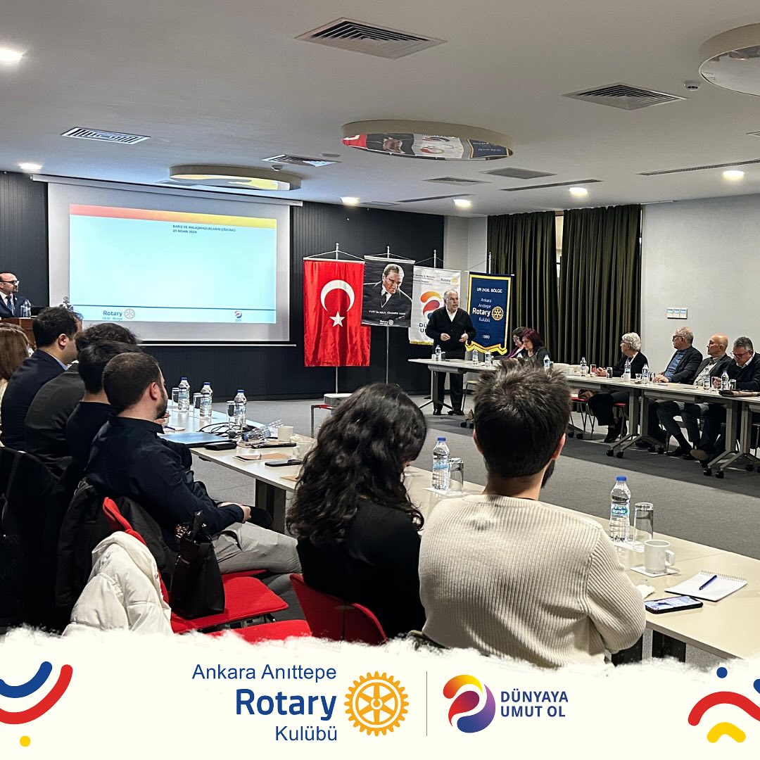 Kulübümüzün 1369 Dönemin 15.Toplantısını Rotaract Kulübümüzle birlikte gerçekleştirdik
