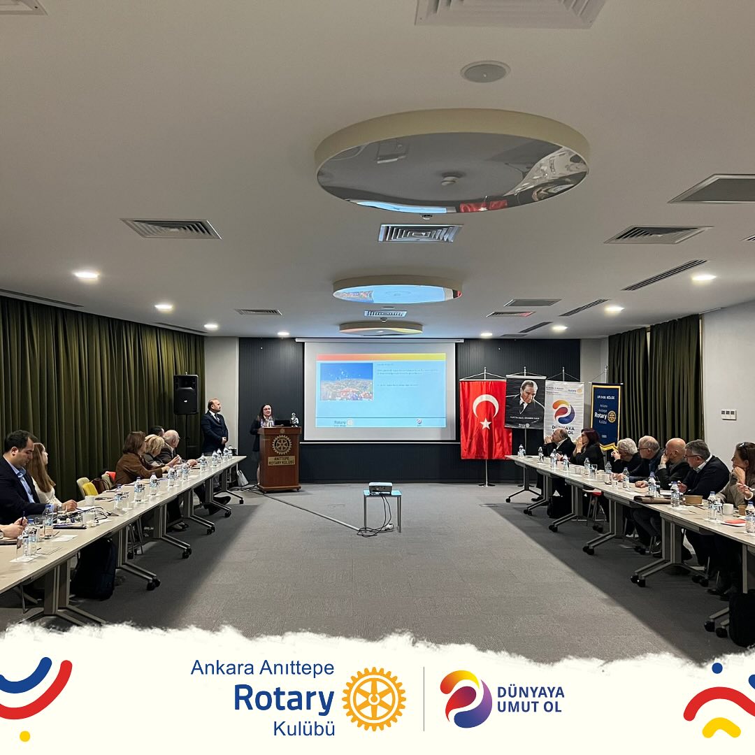 Kulübümüzün 1369 Dönemin 15.Toplantısını Rotaract Kulübümüzle birlikte gerçekleştirdik
