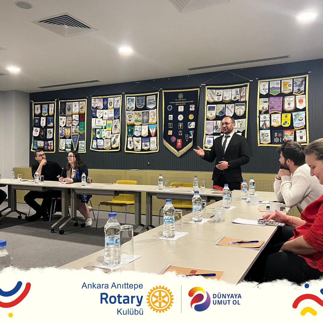 Kulübümüzün 1369 Dönemin 15.Toplantısını Rotaract Kulübümüzle birlikte gerçekleştirdik