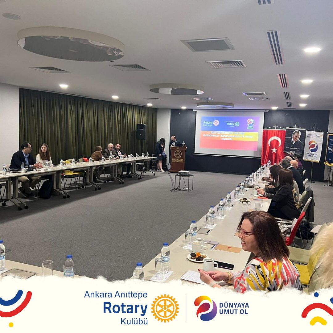 Kulübümüzün 1369 Dönemin 15.Toplantısını Rotaract Kulübümüzle birlikte gerçekleştirdik
