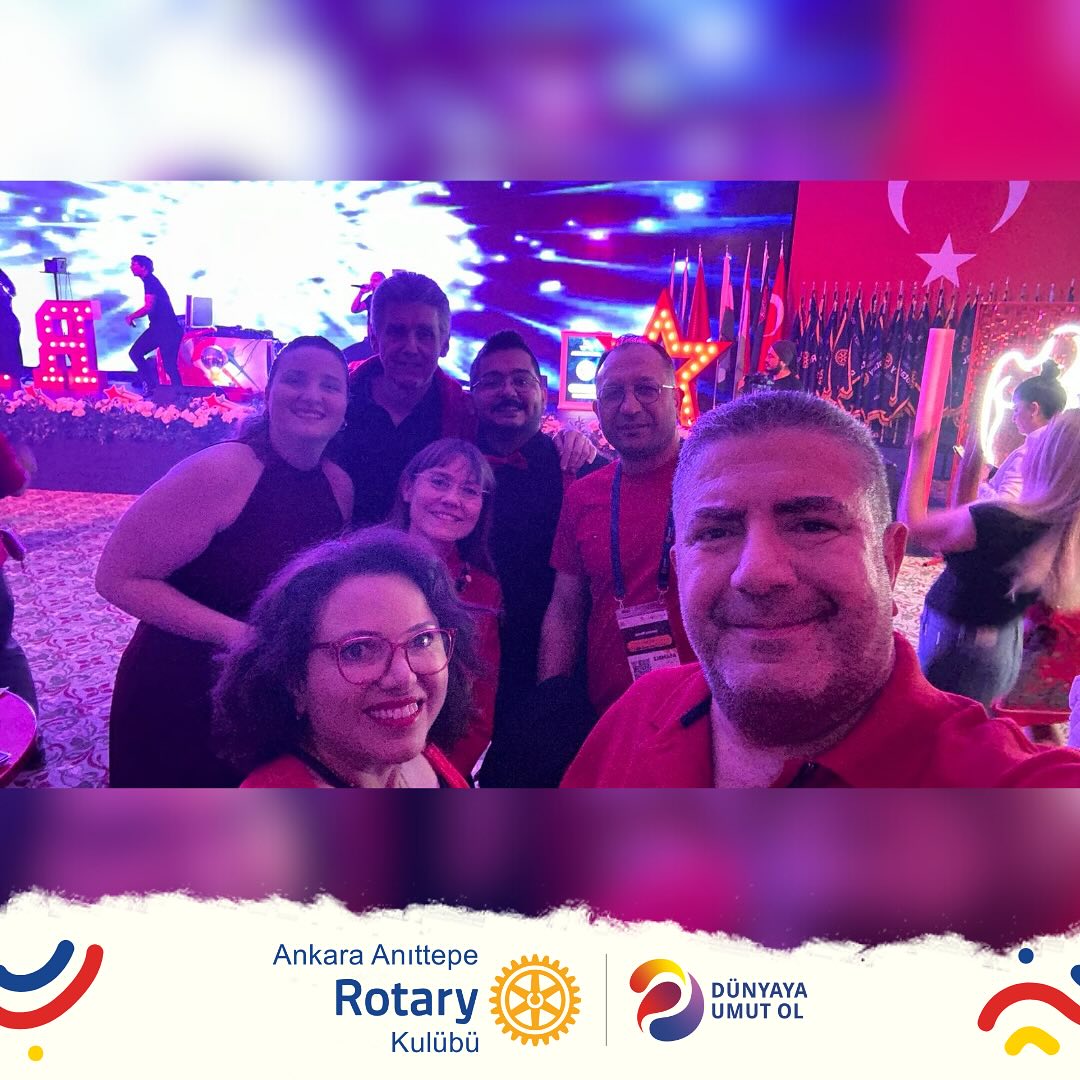 Ankara Anıttepe Rotary Kulübü olarak Asamble2024'e katılım sağladık