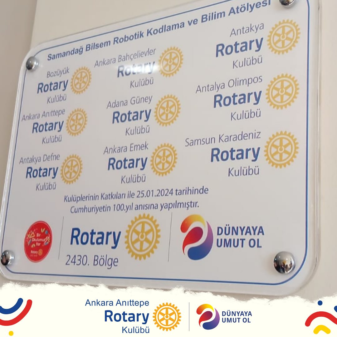 Proje paydaşı olduğumuz Samandağ Bilsem Robotik Kodlama ve Bilim Atölyesi'nin açılışı…