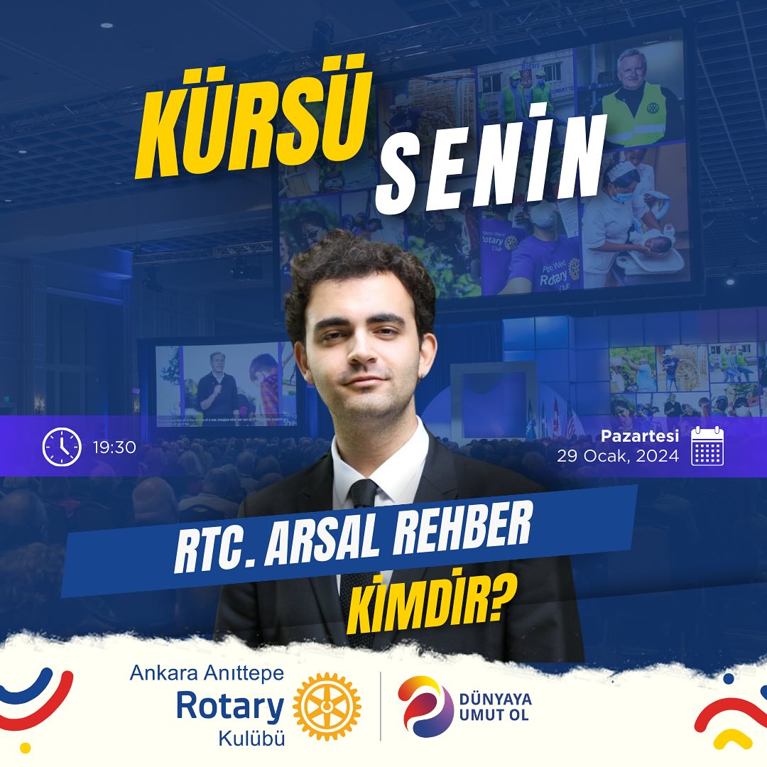 Üyelerimizi yakından tanımayı amaçladığımız Kürsü Senin etkinliğinde konuşmacımız Cihan…