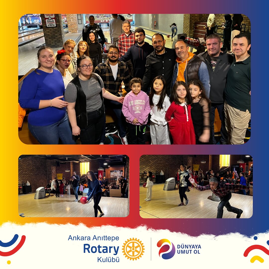 Bowling etkinliğinde bir araya geldik