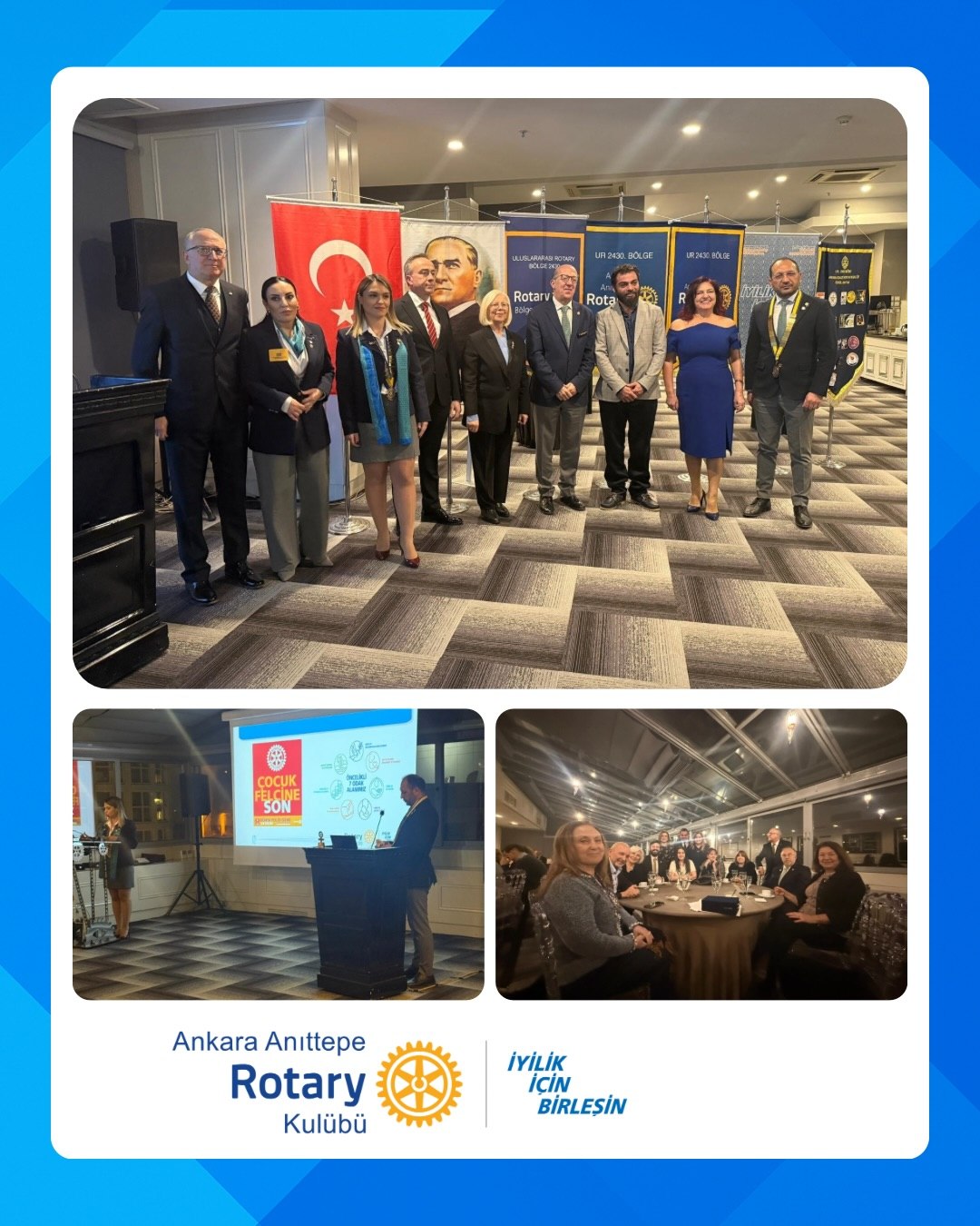 Tarihinde Ankara Gazi Rotary Kulübü ile ortaklaşa gerçekleştirdik