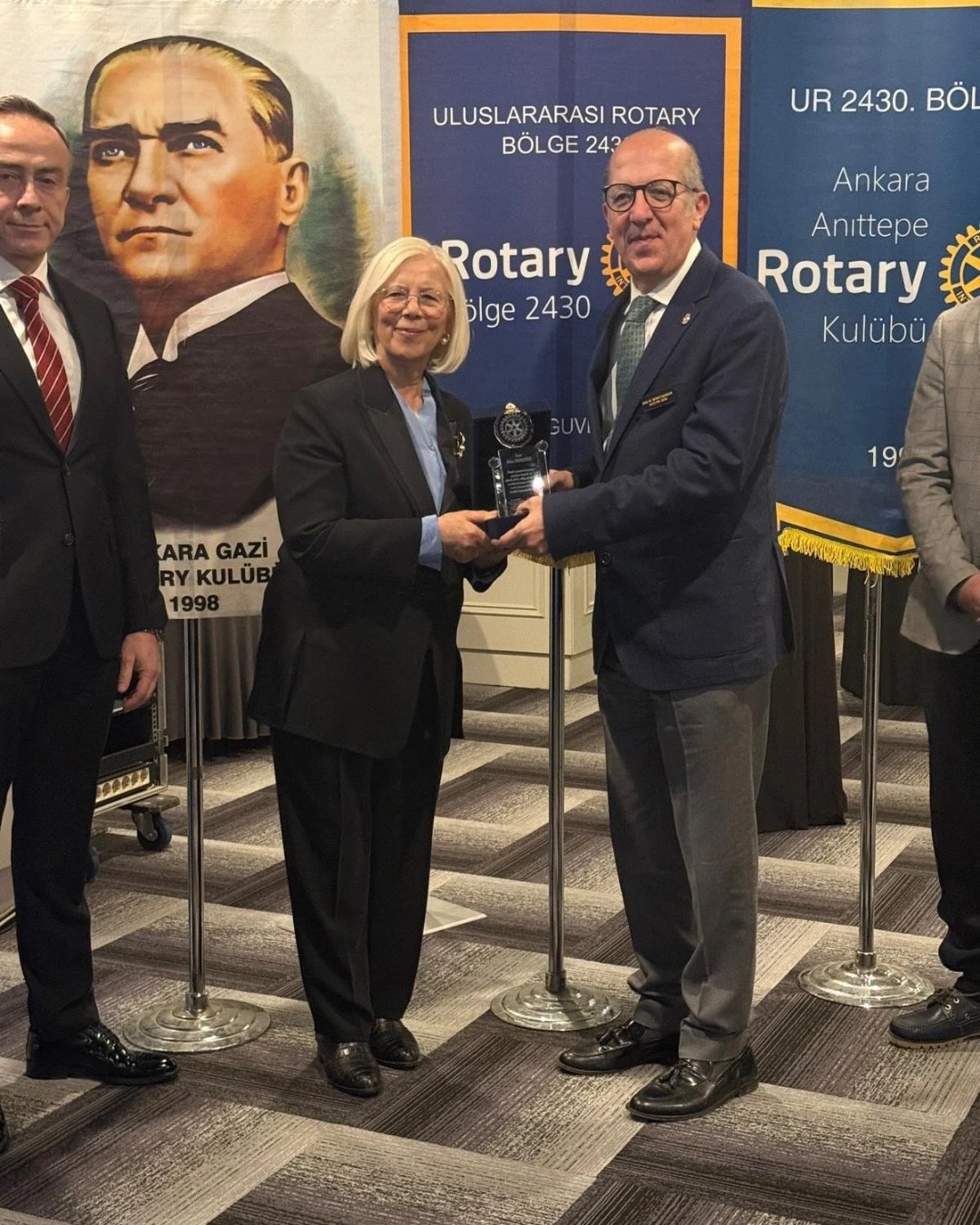 Meslek Hizmetleri Ödül Törenimizi 23.01.2026 tarihinde Ankara Gazi Rotary Kulübü ile…