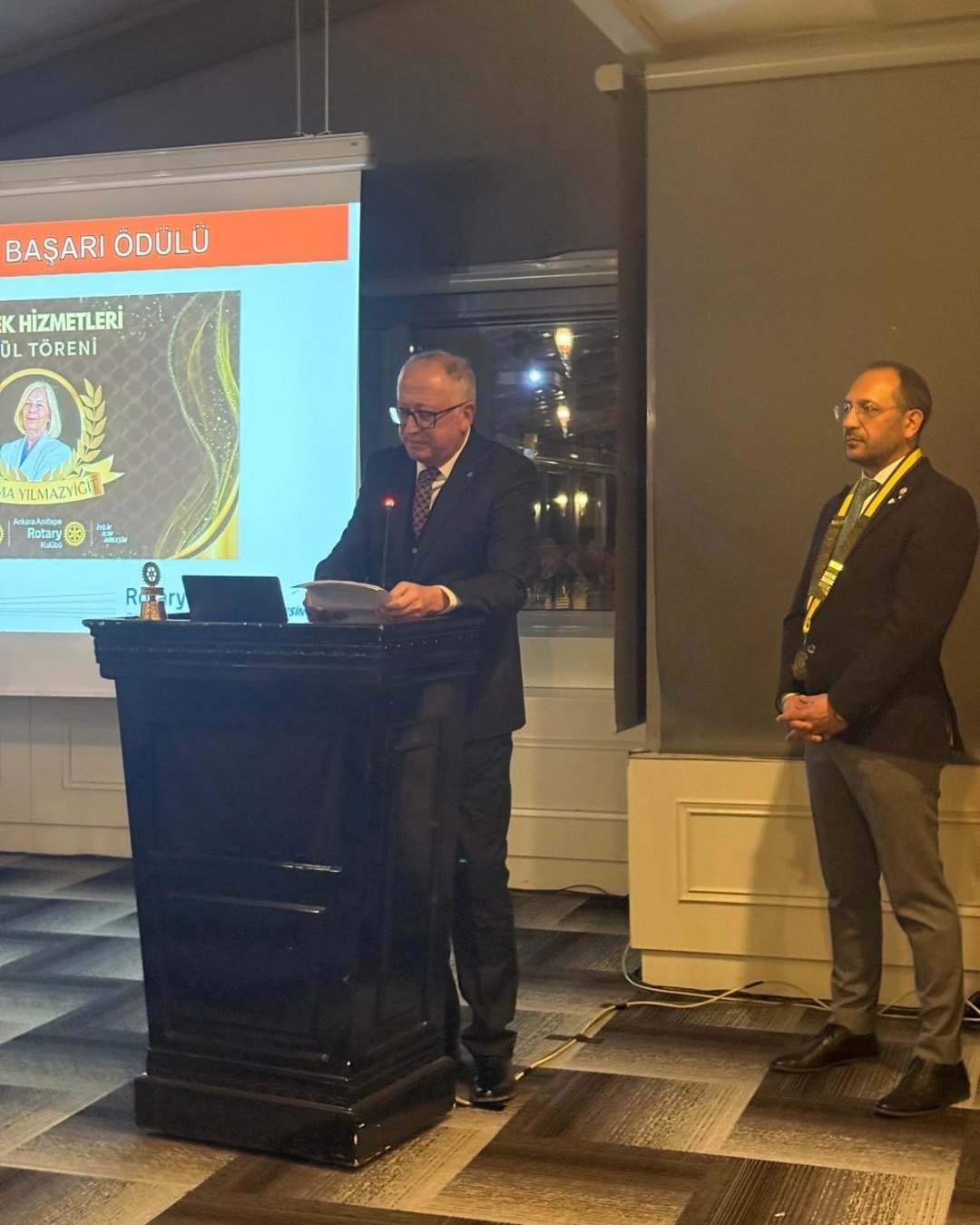 Meslek Hizmetleri Ödül Törenimizi 23.01.2026 tarihinde Ankara Gazi Rotary Kulübü ile…