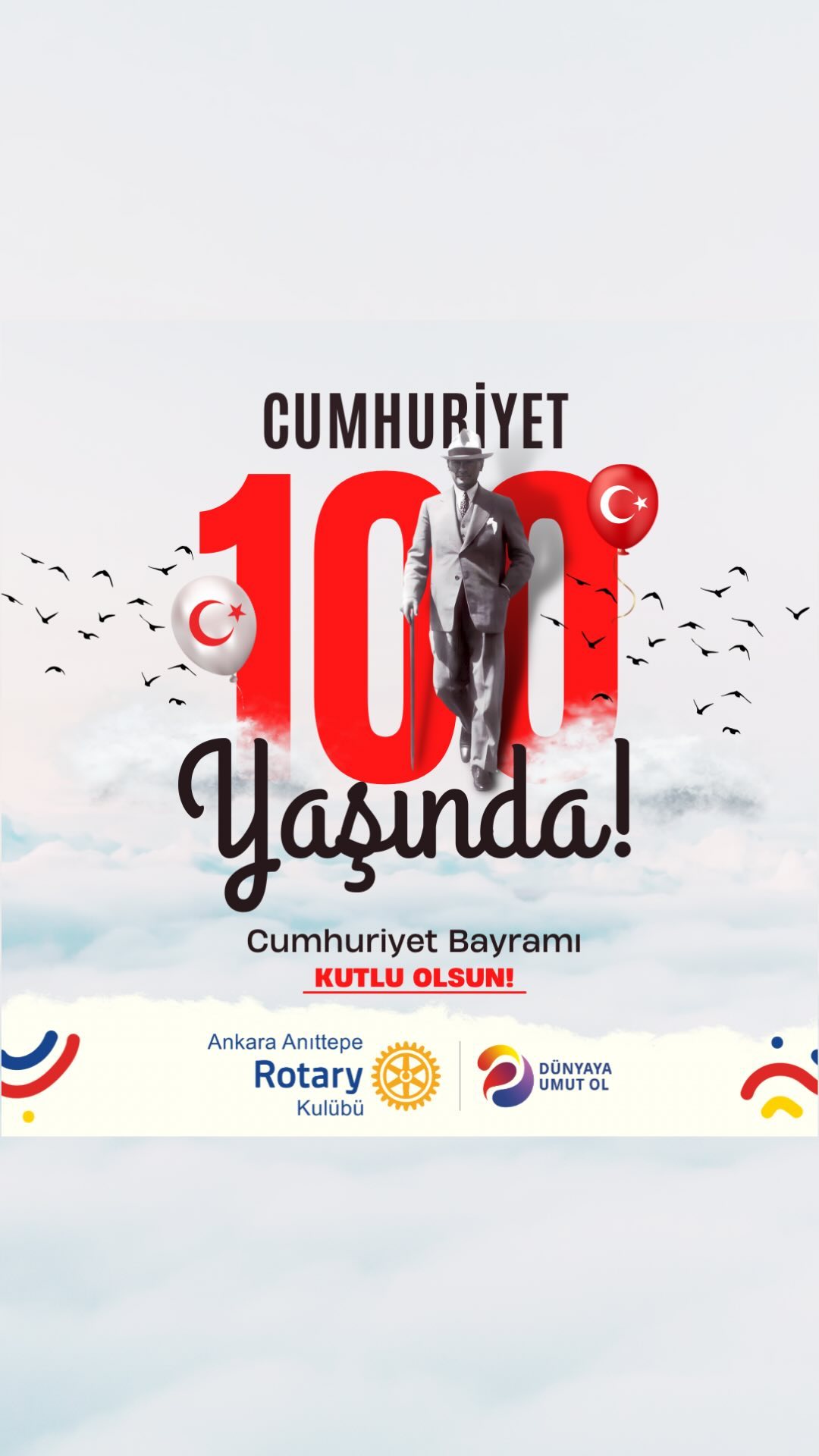 Cumhuriyetimizin 100. Yılı Kutlu Olsun