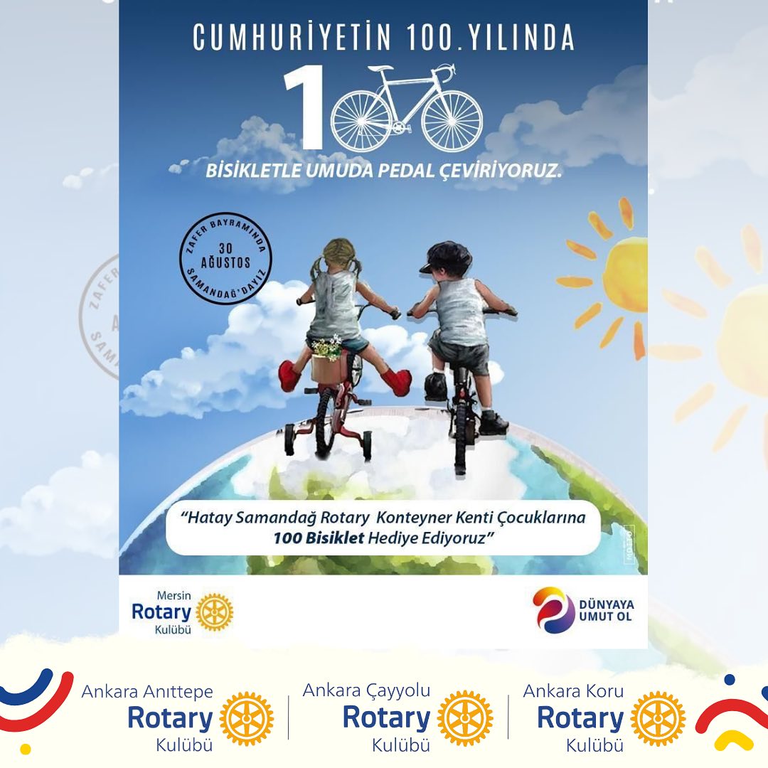 Umuda Pedal Çeviriyoruz projesine biz de destek veriyoruz!