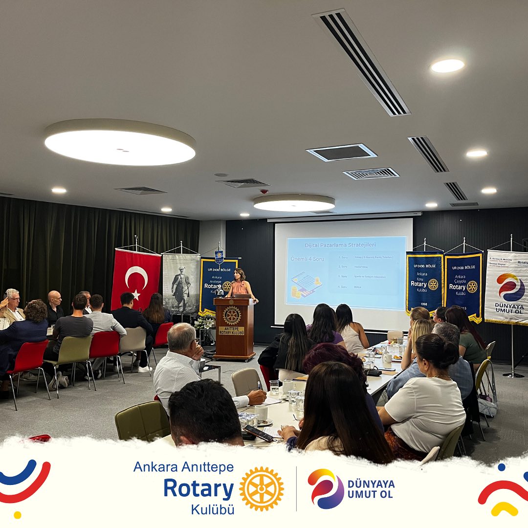 Kulübümüzün 1386. Dönemin 2. Toplantısını Ankara Çayyolu ve Ankara Koru Rotary…