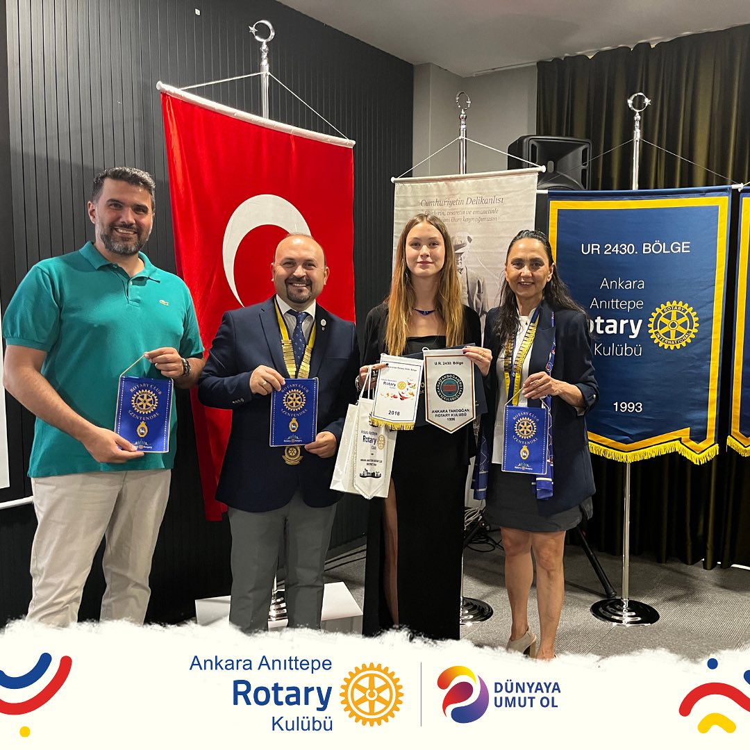 Kulübümüzün 1385. Dönemin 1. Toplantısını Ankara Tandoğan Rotary Kulübü ve Ankara…