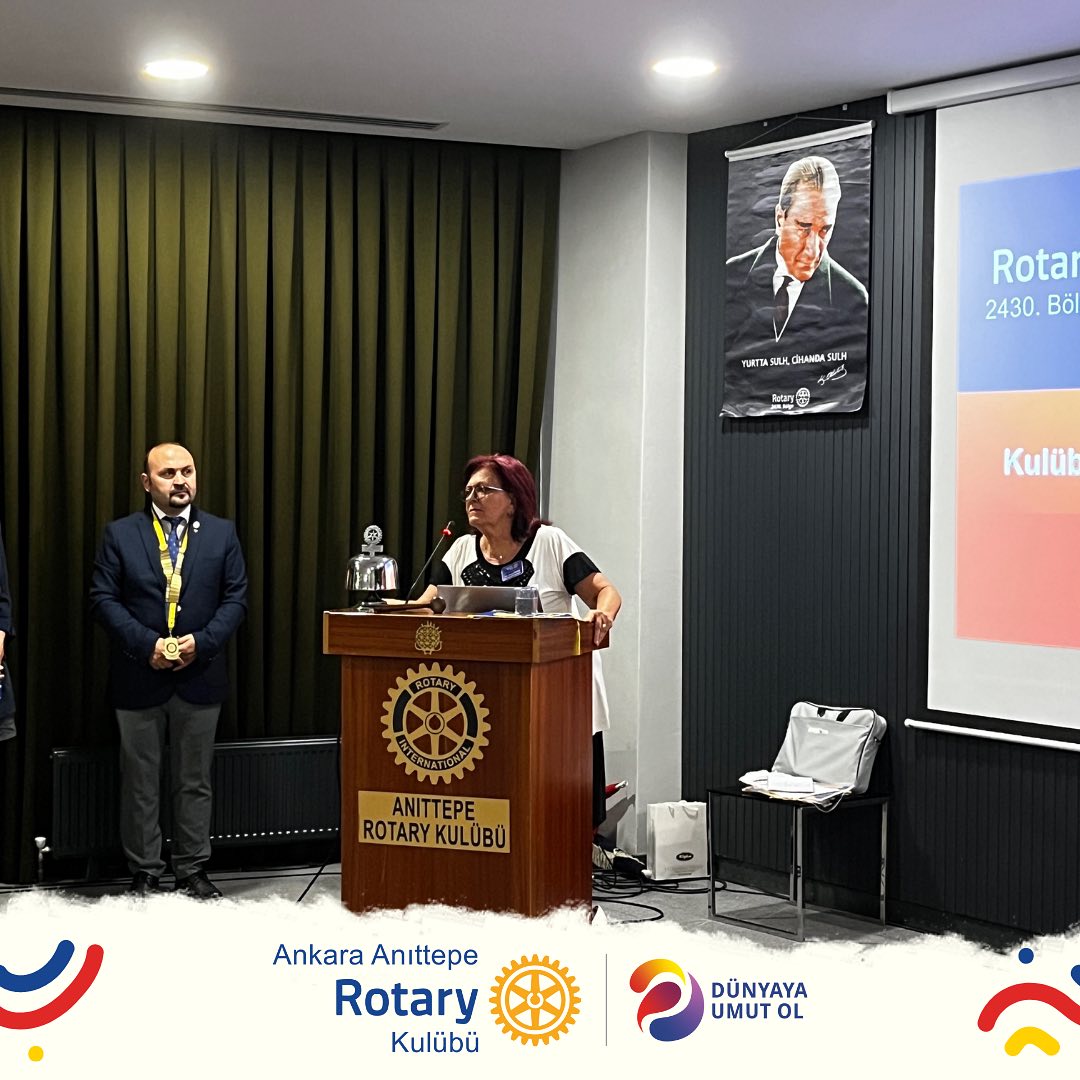 Kulübümüzün 1385. Dönemin 1. Toplantısını Ankara Tandoğan Rotary Kulübü ve Ankara…