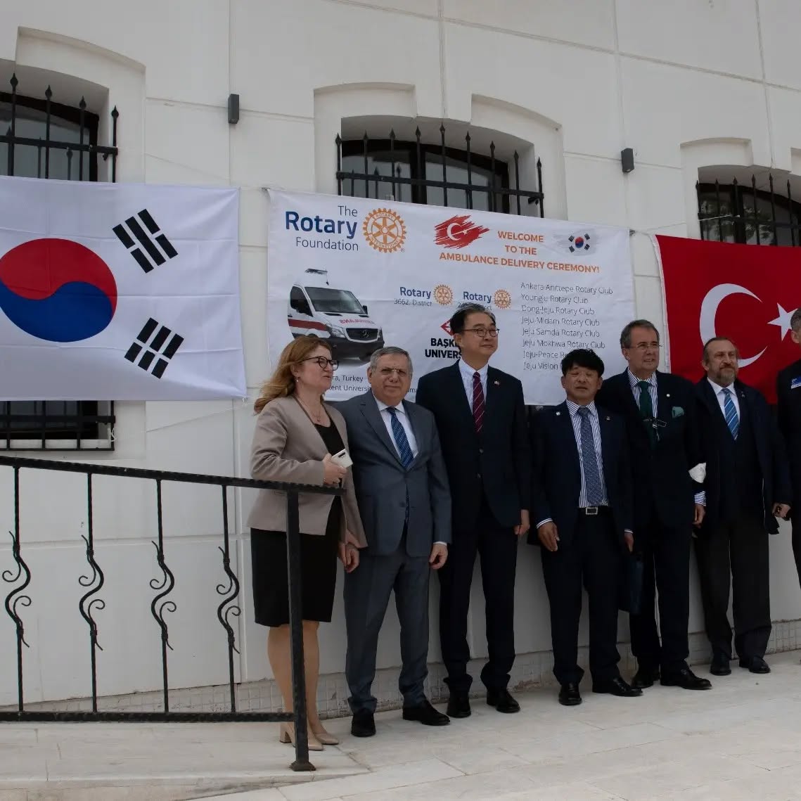 Ankara Anıttepe Rotary Kulübü olarak küresel bağış projesi kapsamında Başkent…