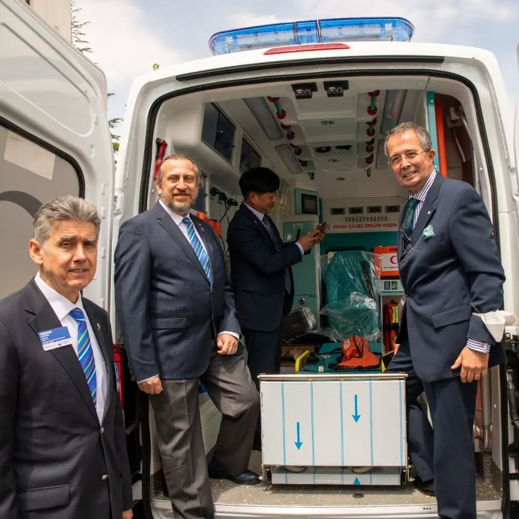 Ankara Anıttepe Rotary Kulübü olarak küresel bağış projesi kapsamında Başkent…