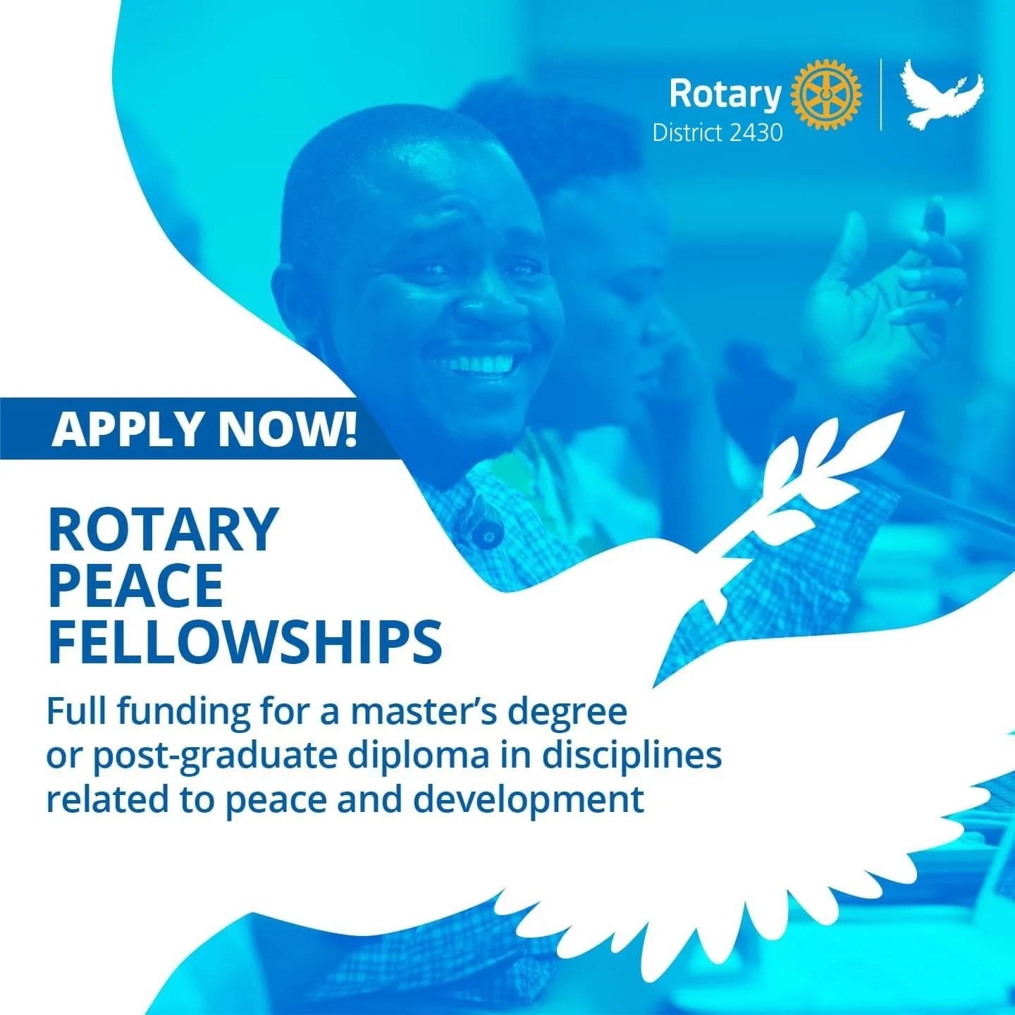 Rotary Barış Bursu için başvuru süreci başladı!