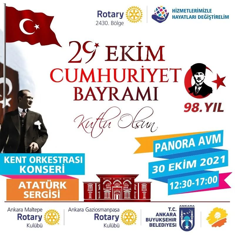 29 Ekim Cumhuriyet Bayramımız kutlu olsun