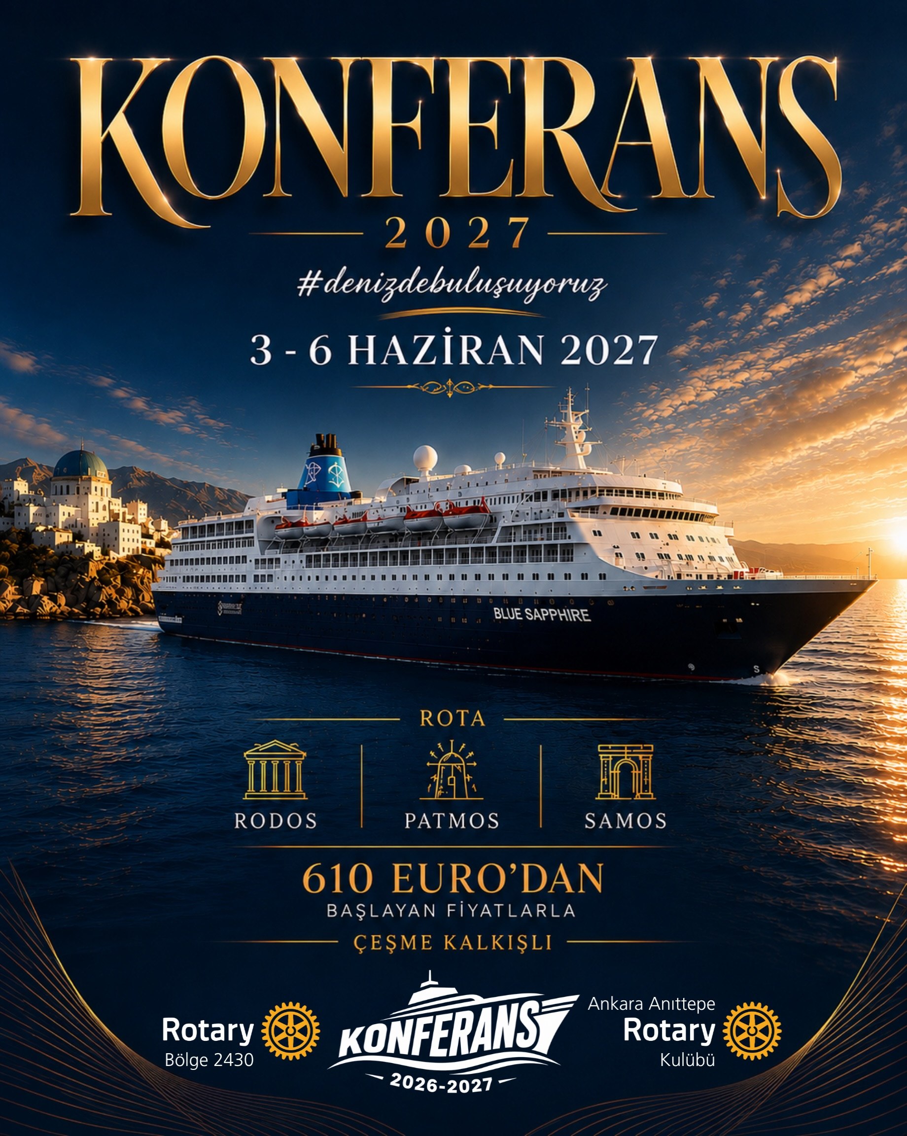 Konferans 2027’de Denizde Buluşuyoruz