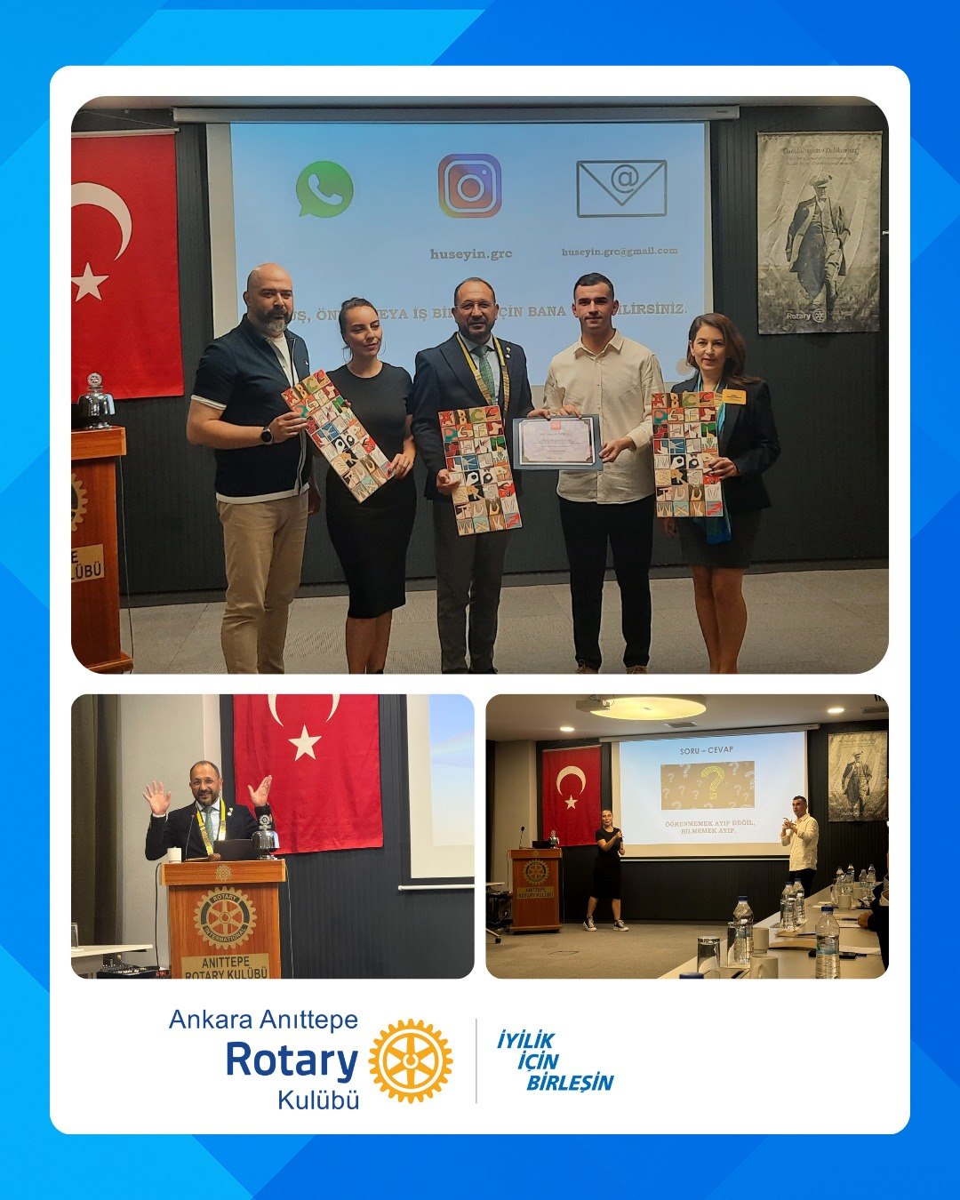 Spor Kulübü Başkan Yardımcısı Sayın Hüseyin Görücü’yü ağırladık