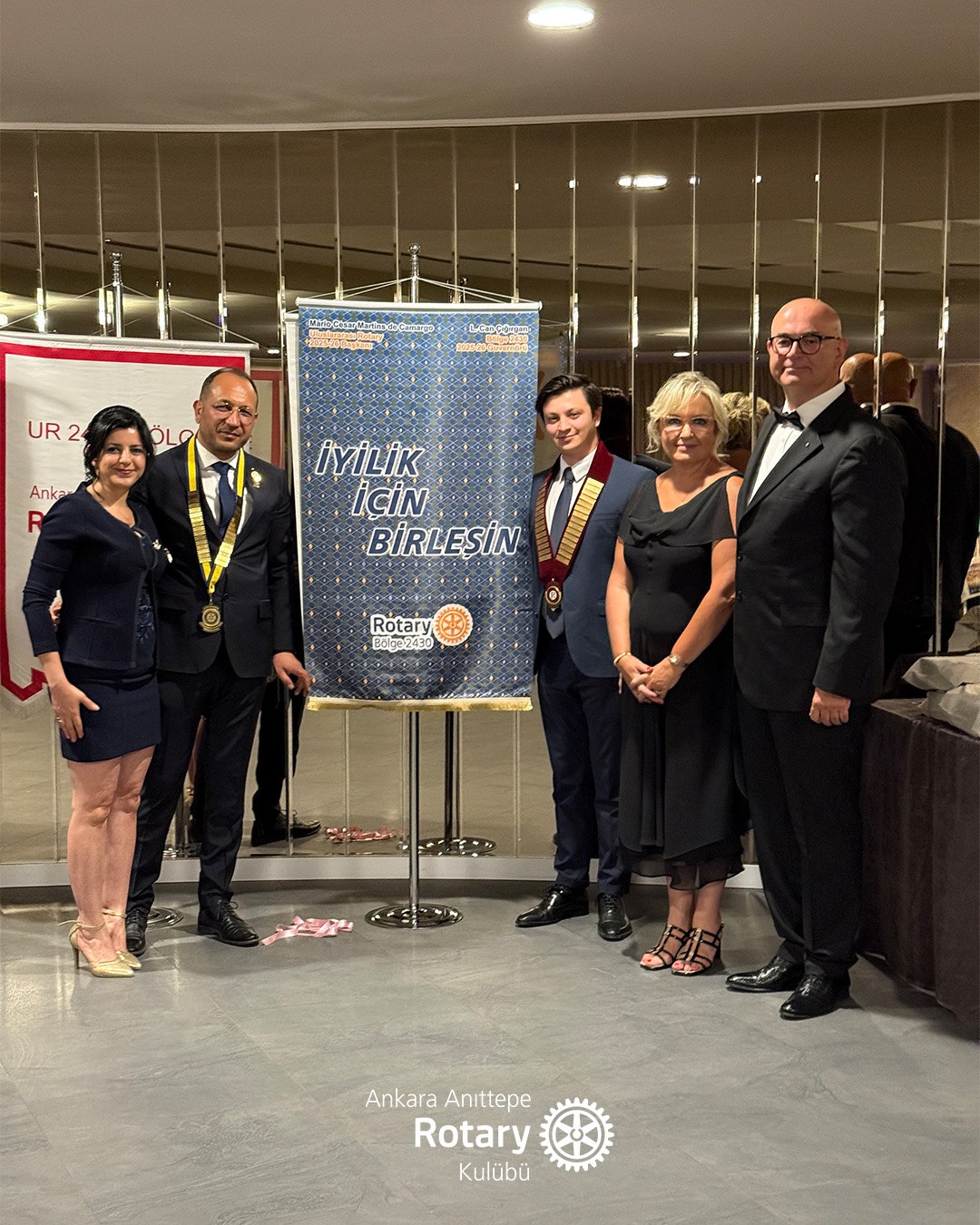 Kulübümüz devir teslim törenini 21.06.2025 tarihinde Ankara Anıttepe Rotaract Kulübü…