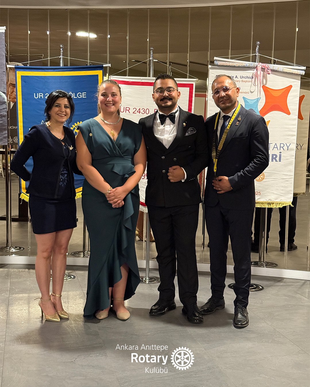 Kulübümüz devir teslim törenini 21.06.2025 tarihinde Ankara Anıttepe Rotaract Kulübü…