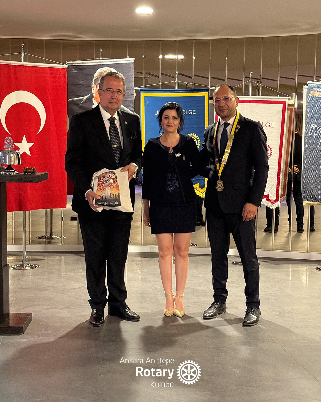 Kulübümüz devir teslim törenini 21.06.2025 tarihinde Ankara Anıttepe Rotaract Kulübü…