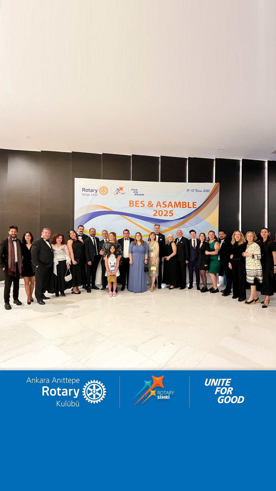 Ankara Anıttepe Rotary Kulübü olarak biz de yerimizi aldık!
