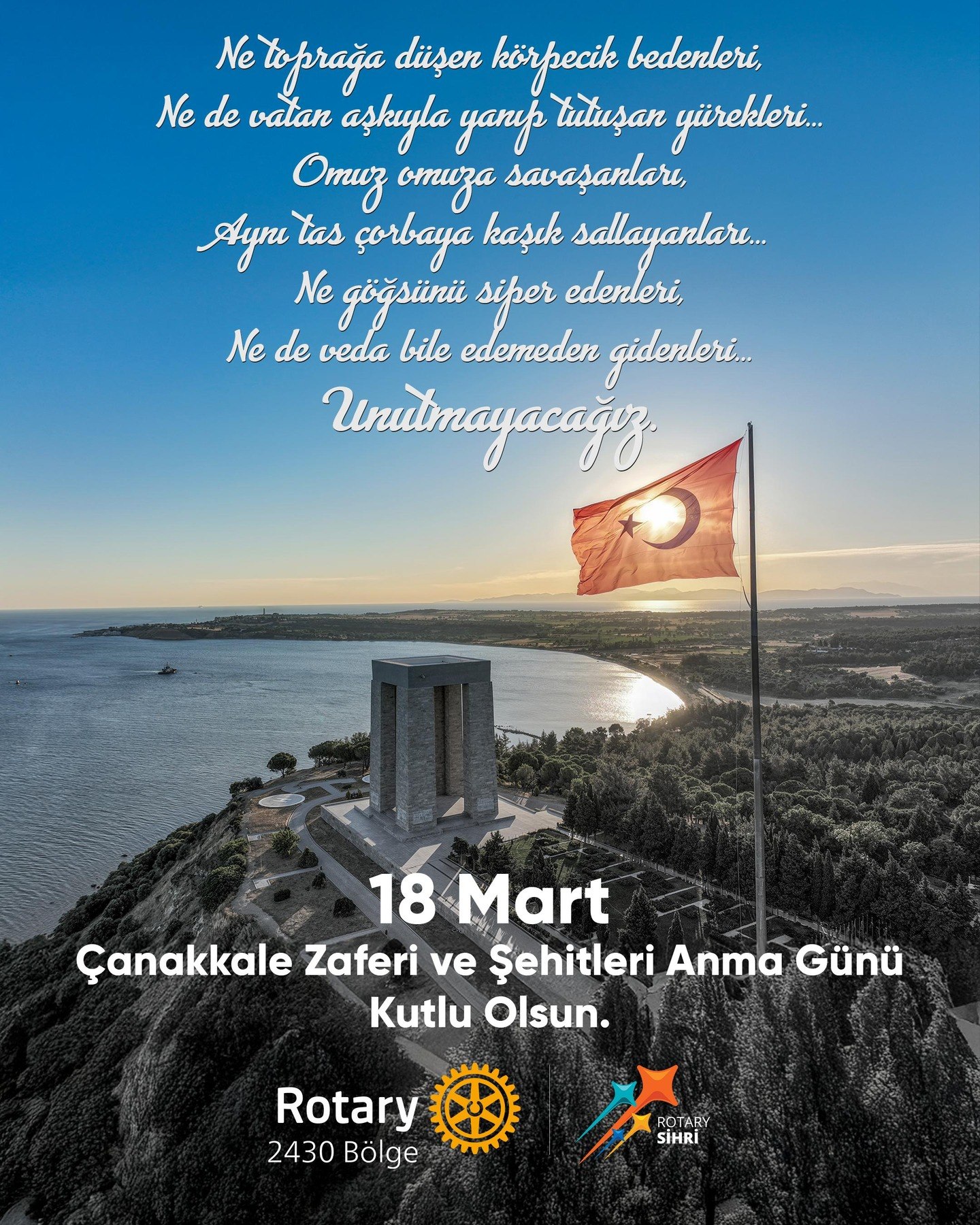 18 Mart Çanakkale Zaferi ve Şehitleri Anma Günü Kutlu Olsun!