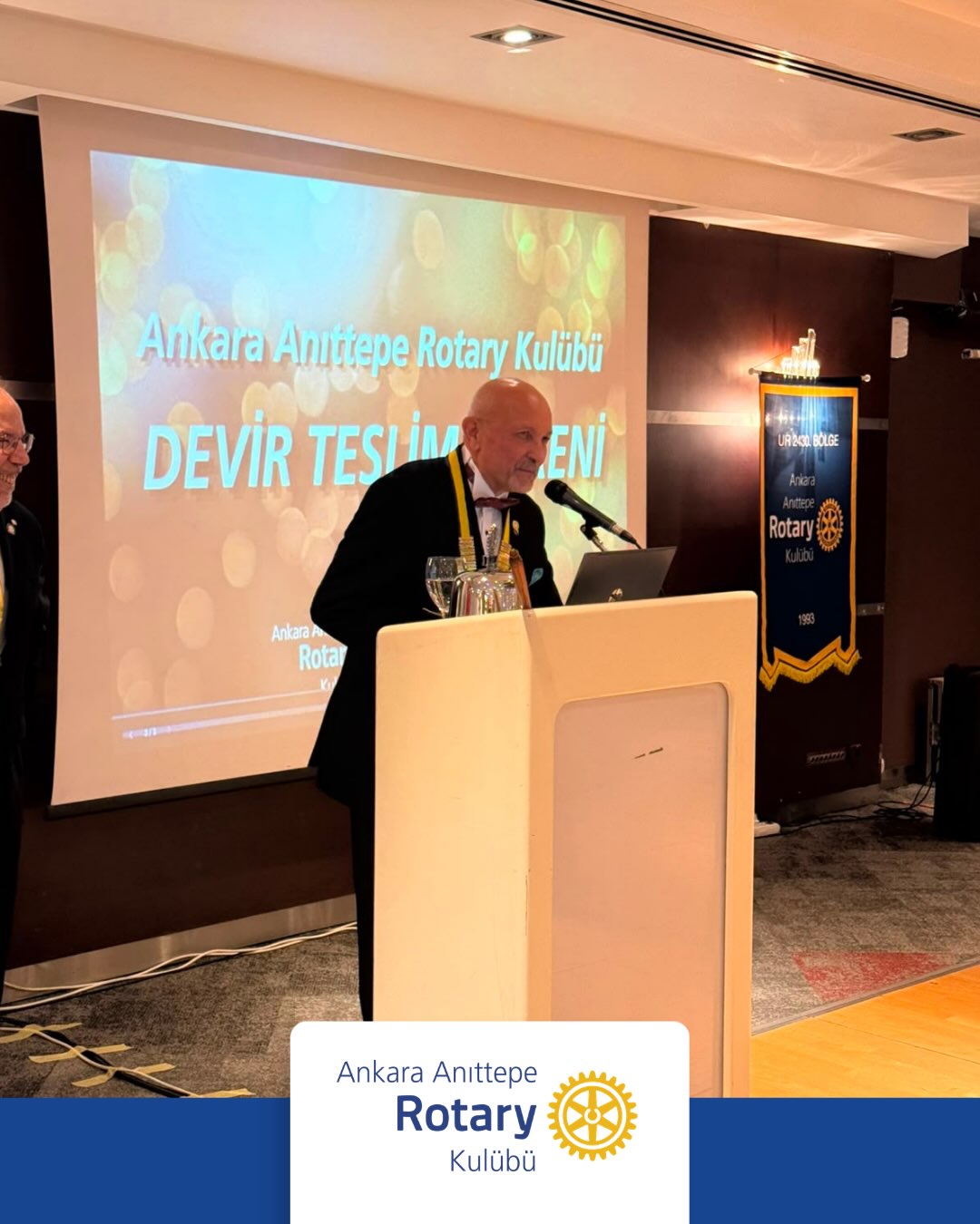 Ankara Anıttepe Rotary Kulübümüzün devir teslim törenimizi 27.06.2026 Çarşamba…
