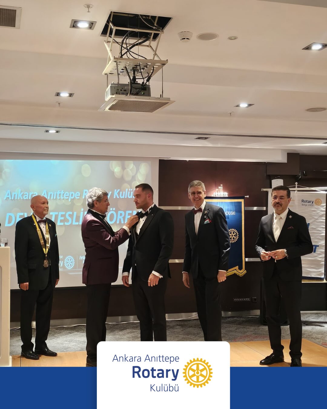 Ankara Anıttepe Rotary Kulübümüzün devir teslim törenimizi 27.06.2026 Çarşamba…