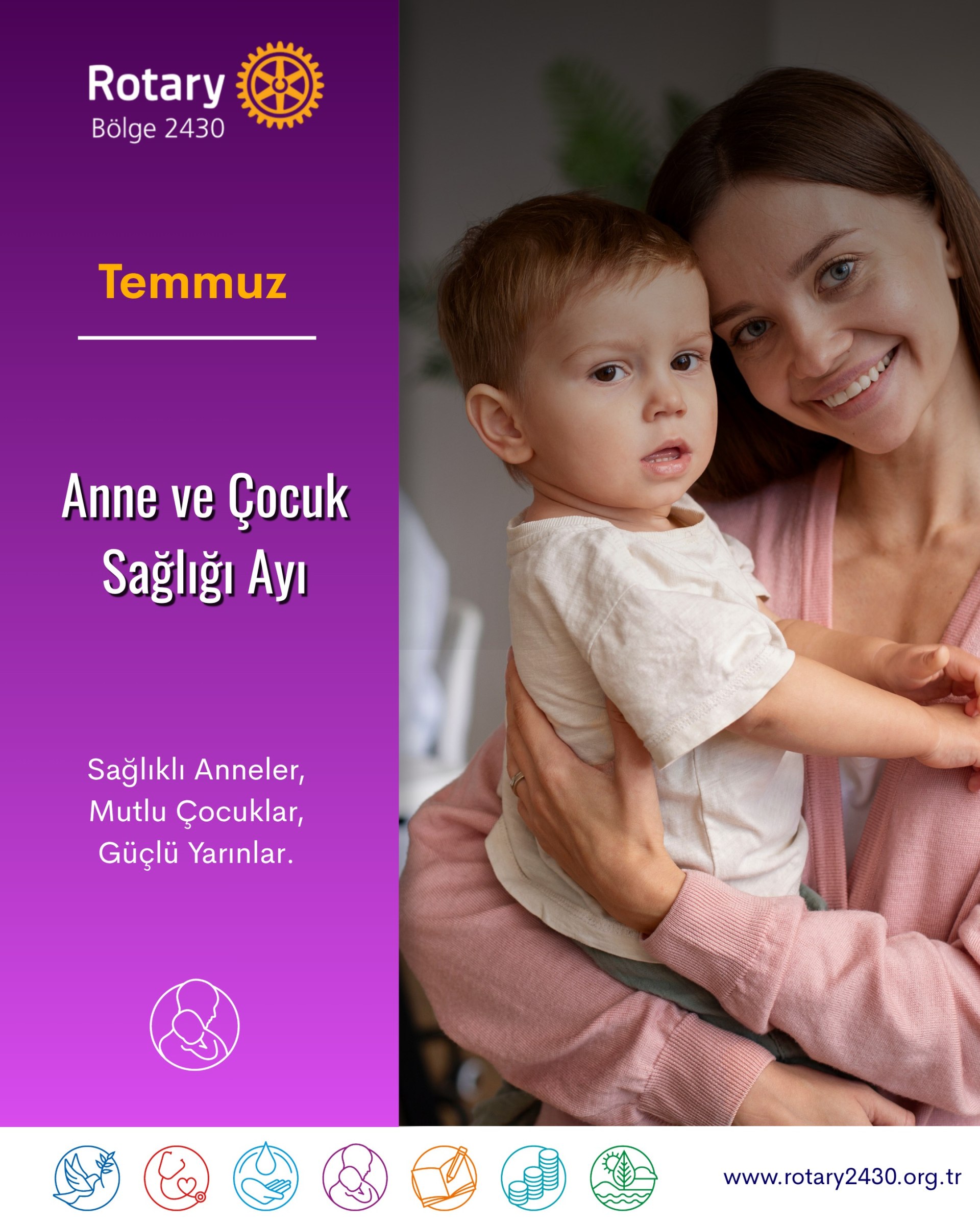 Temmuz, Anne ve Çocuk Sağlığı Ayı