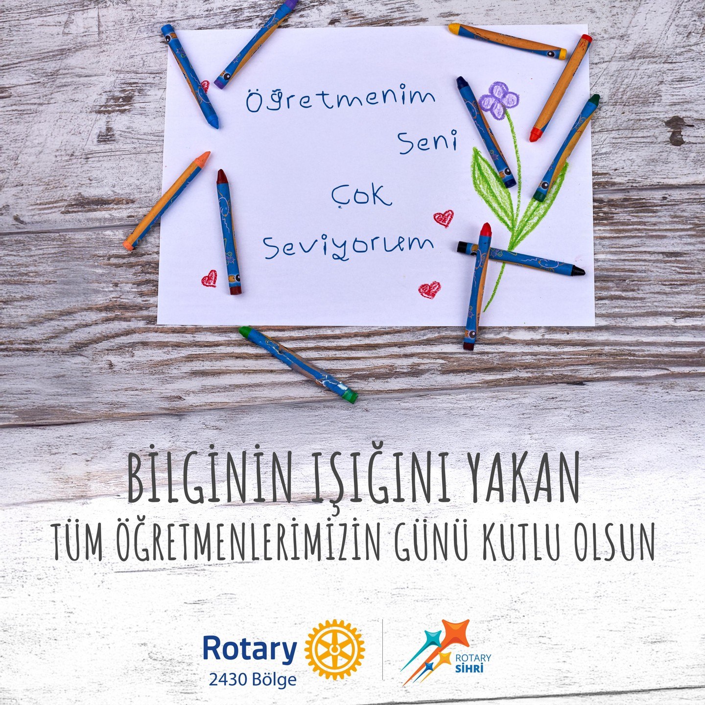 Tüm öğretmenlerimizin Öğretmenler günü kutlu olsun